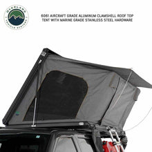 Load image into Gallery viewer, OVS HD Sidewinder Side Load Aluminum Hard Shell Roof Top Tent, Grey Body &amp; Green Trim