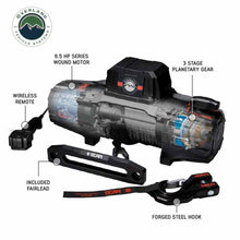 Load image into Gallery viewer, OVS SCAR 10S - 10,000 Lbs. Rated Synthetic Rope Winch