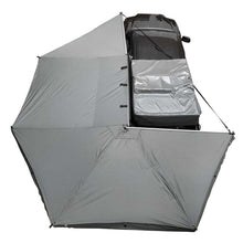 Load image into Gallery viewer, OVS HD Nomadic 270 Degree Awning - Driver Side - Dark Gray Awning With Black Cover