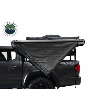 OVS HD Nomadic 180 Degree Awning - Dark Grey With Black Travel Cover Universal