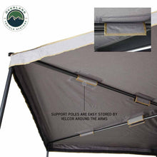 Load image into Gallery viewer, OVS HD Nomadic 270 LTE Awning - Driver Side - Dark Gray With Black Travel Cover Universal