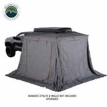 Load image into Gallery viewer, OVS HD Nomadic 270 LTE Awning - Driver Side - Dark Gray With Black Travel Cover Universal