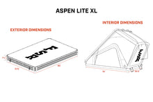 Load image into Gallery viewer, FSR Aspen Lite XL - Rooftop Tent