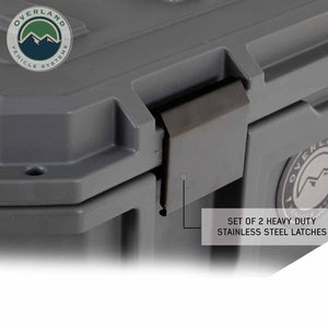 D.B.S. - Dark Grey 117 QT Dry Box With Drain And Bottle Opener