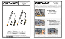 Load image into Gallery viewer, Dirt King 2.5 Smooth Body Shocks | DCA Remote Reservoir (2007-2021 Tundra)