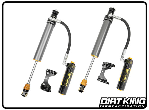 Dirt King 2.5 Smooth Body Shocks | DCA Remote Reservoir (2007-2021 Tundra)