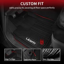 Load image into Gallery viewer, Fit for Toyota Tundra Crew Max 2014-2021 Custom Floor Mats TPE Material 1st &amp; 2nd Row Seat, Don&#39;t Fit Double Cab