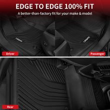 Load image into Gallery viewer, Fit for 2022-2024 Toyota Tundra Custom Floor Mats TPE Material 1st &amp; 2nd Row, Fit Crewmax Cab ONLY